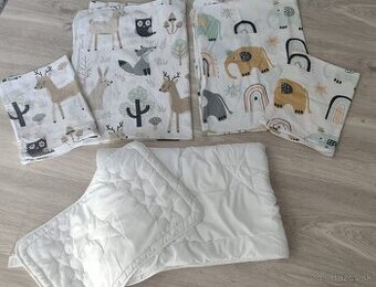 Paplón,vankúš a obliečky