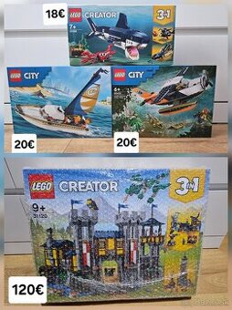 LEGO CITY A CREATOR 3V1, NEOTVORENÉ