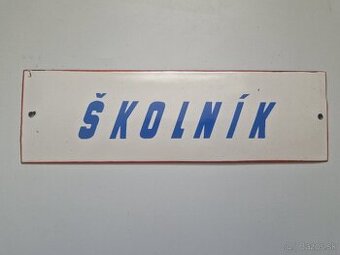 Tabulka "ŠKOLNÍK"