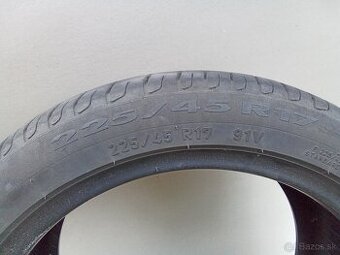 Predám letné pneumatiky Pirelli P7 Cinturato