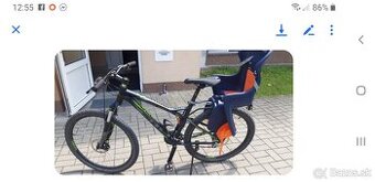 Bicykel z detskou sedačkou - 1