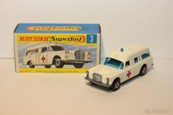 Matchbox SF Mercedes Benz Binz ambulance