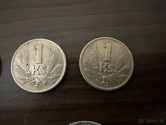 Slovenský Štát mince a najlacnejsia 1KS 1944