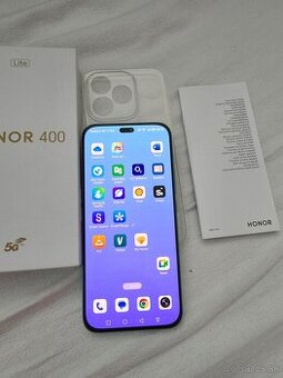 Honor 400 lite 5g 8g 256gb duos zelený top stav komplet
