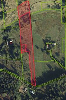 Pozemok STAVEBNÝ 8000m2 zo Zastavanou plochou 300m2