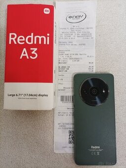 Xiaomi Redmi A3 v záruke