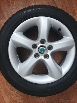 Predam 4ks alu disky +Letne pneu 195/55 r15 .