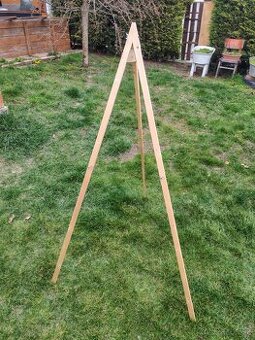 Skladací stojan na obrazy