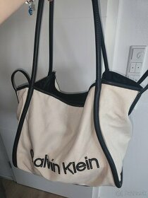 Calvin Klein carry all veľká Shopperka plážová taška - 1