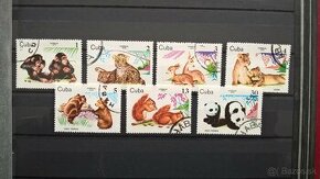 Poštové známky č.115 - Kuba - fauna komplet