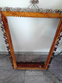 Starý rám s políčkov na zrkadlo - 1