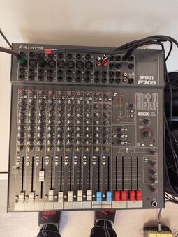 Predam mixpult soundcraft SPIRIT FX 8,ma to efekti na spev,z