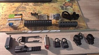 Rôzne diely na airsoft