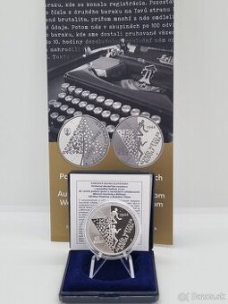 Slovensko 10€ Ag PROOF mince 2024 - 2025