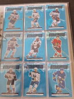 Hokejové kartičky insert dazzlers blue 2023/24.