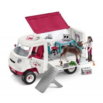 Schleich Mobilná veterinárna klinika