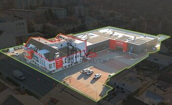 Na prenájom obchodné priestory 383 m2 a 524 m2, Piešťany