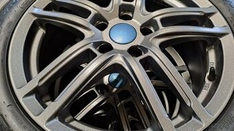 Predám alu set Dezent17"-5x108+205/55r17 zimné Peug/Cit ako