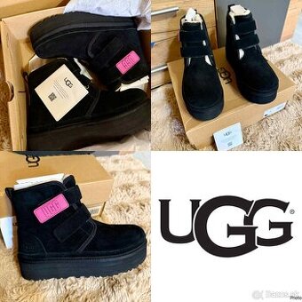 ugg neumel platform original damske kozene cizmy-snehule