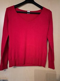 damsky svetrik cerveny