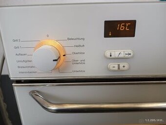 Kvalitna MIELE elektricka rura biela