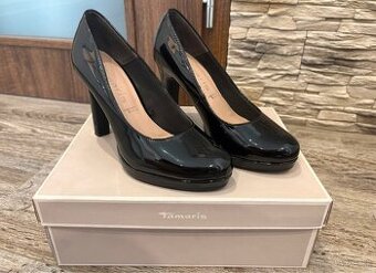 Tamaris topanky na podpätku - 1