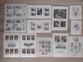 Predám ČS aršíky, korešpondenčné lístky a nálepné listy