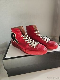 Gucci Leather Top High Panther