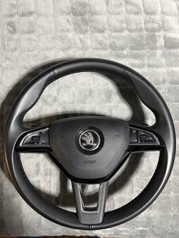 Vyhrievaný volant s f1 radením + airbag superb 3