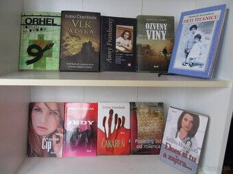 Rôzne knihy - pre ženy, historický román ...