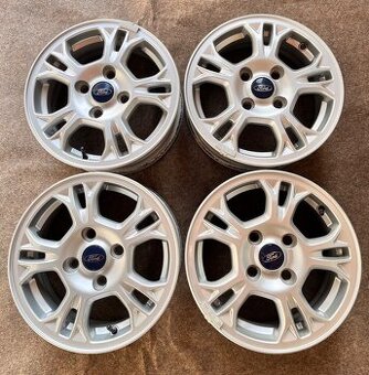 4x108 R14 Ford Fiesta 2016 Originál Alu disky + matice