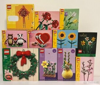 Lego Kvety - nove, neotvorene