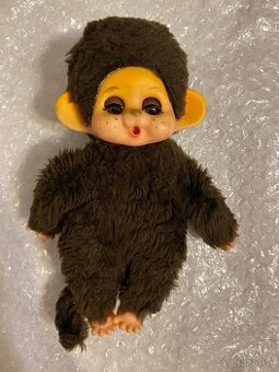 Retro hračka - hnedý mončiči