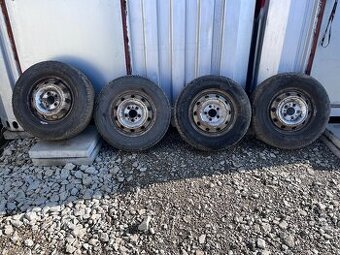 Sada zimné pneu disky Fiat Ducato,Jumper,Boxer 215/70 R15C