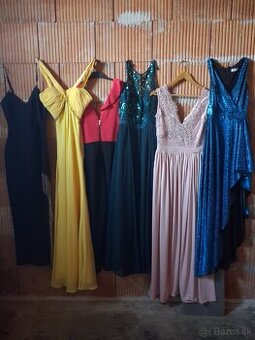 Spoločenské šaty / overal – top stav, rôzne značky
