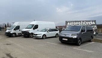 Dodávky, 9-miestne mikrobusy a osobné autá Košice