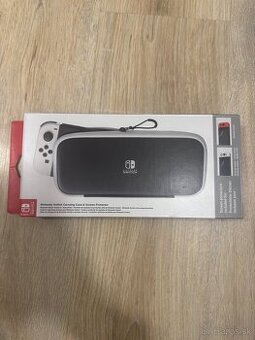 Originálne puzdro na Nintendo Switch / OLED + 2x fólia