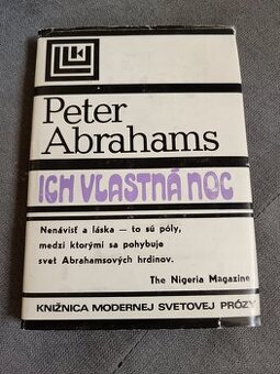 Predám knihu Peter Abrahams, Ich vlastná noc