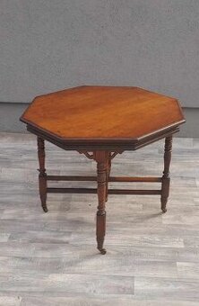 Stolík Edwardský vintage príručný .