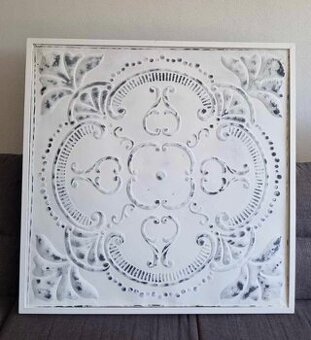 Mandala – kovový obraz (90 x 90)