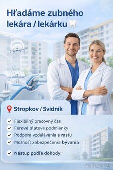 Zubár, zubárka, Stropkov, Svidník