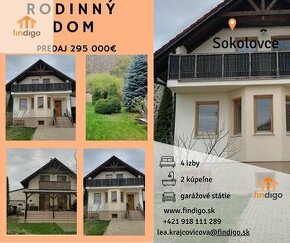 Rodinný dom na predaj v obci Sokolovce