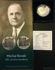 2019/10€ Michal Bosák 150. výročie narodenia PROOF