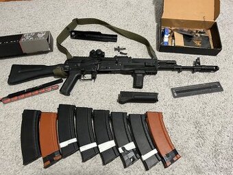 Predám airsoftovú zbraň AK74