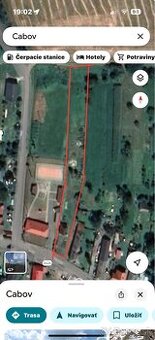 Pozemok 3000 m² Cabov