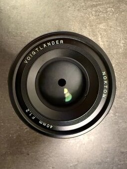 PREDANE - Voigtländer 40mm f/1.2 Nokton pre Sony E-mount