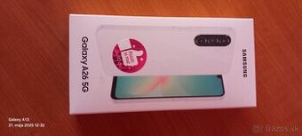 Predám Samsung Galaxy A 26 úplne nový v záruke zabalený