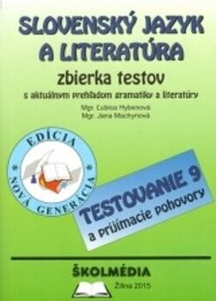 Slovenský jazyk a literatúra zbierka testov