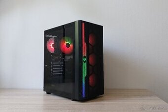 Herný pc 8jadro Ryzen 7 5700X 3,40ghz/16GB/NVME/RX6600 8GB