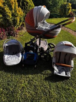ADAMEX VICCO 3 kombinácia +isofix na vajíčko